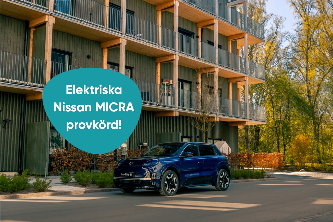 Elektriska - Nissan - Micra - Landrins Bil - Provkörd