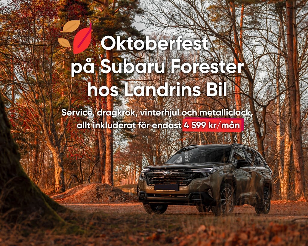 Subaru Forester - Kampanj - Landrins Bil