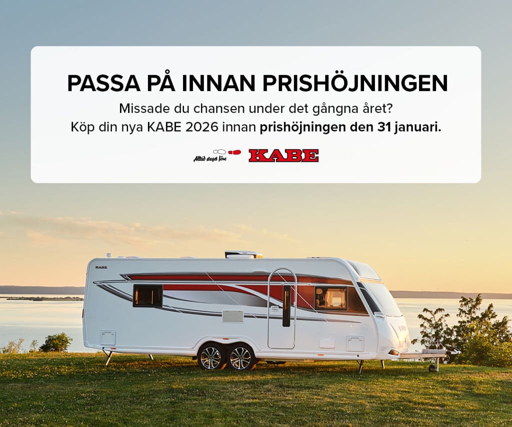 Prishöjning - Kabe Husvagnar - Landrins Bil – 2