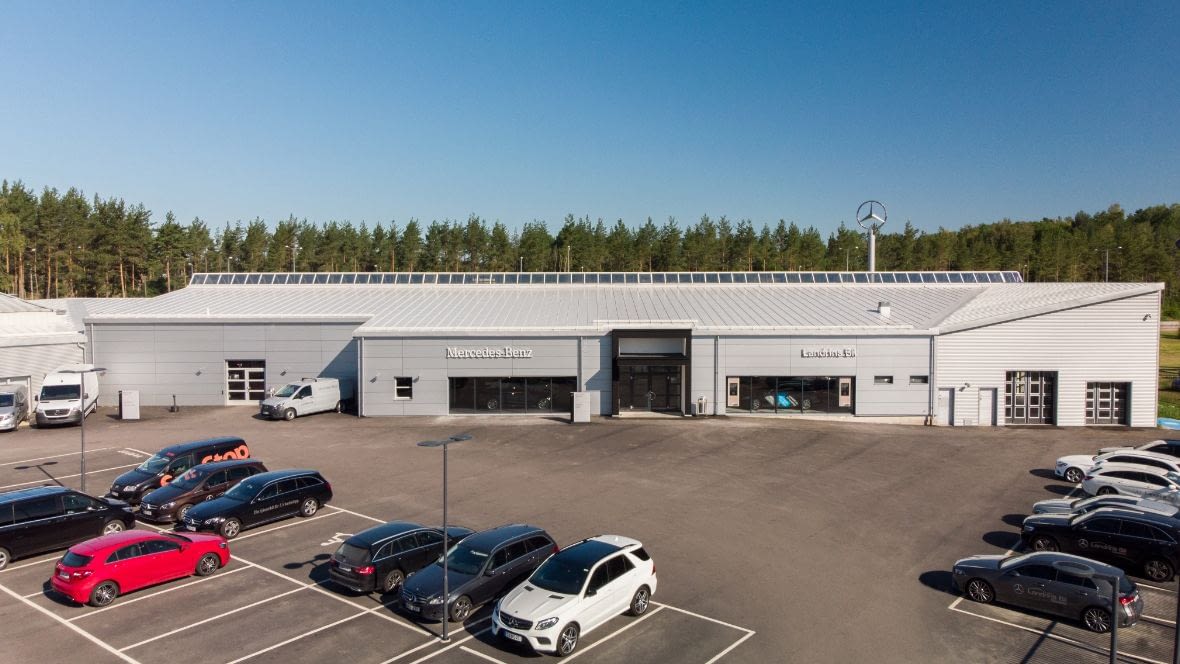 Landrins Bil Västerås Hässlö Mercedes-Benz 1