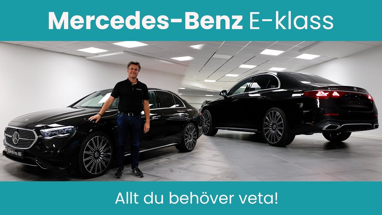 E-klass Sedan Mercedes-Benz Landrins Bil