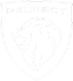 Peugeot Logo Vit