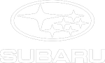 Subaru Logo Vit Stående