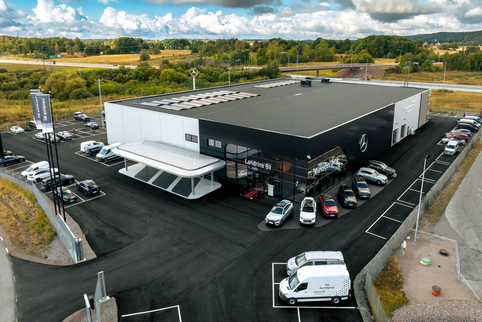 Norrköping - Landrins Bil - Mercedes-Benz - Drönare-1