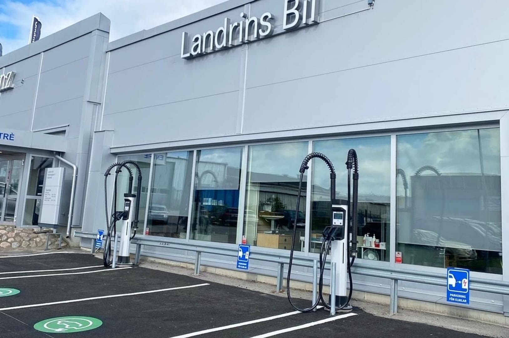 Laddstationer Västervik - Landrins Bil 2