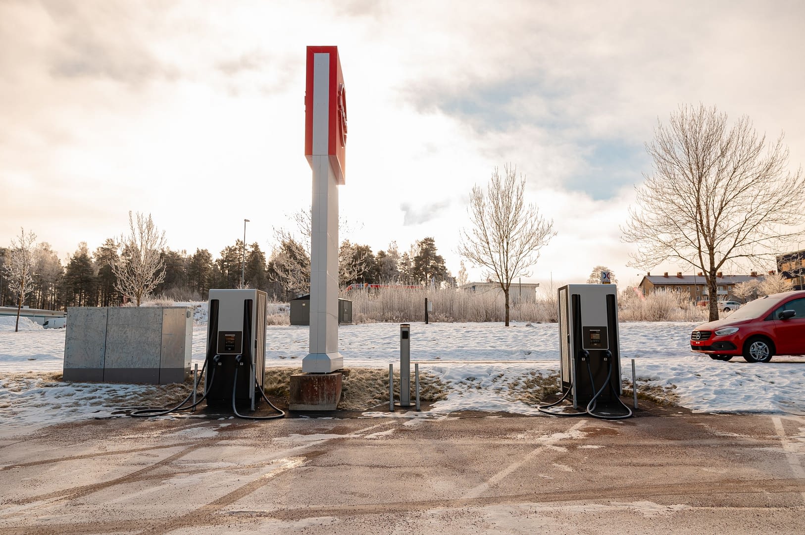 Laddstation Avesta - Landrins Bil 1