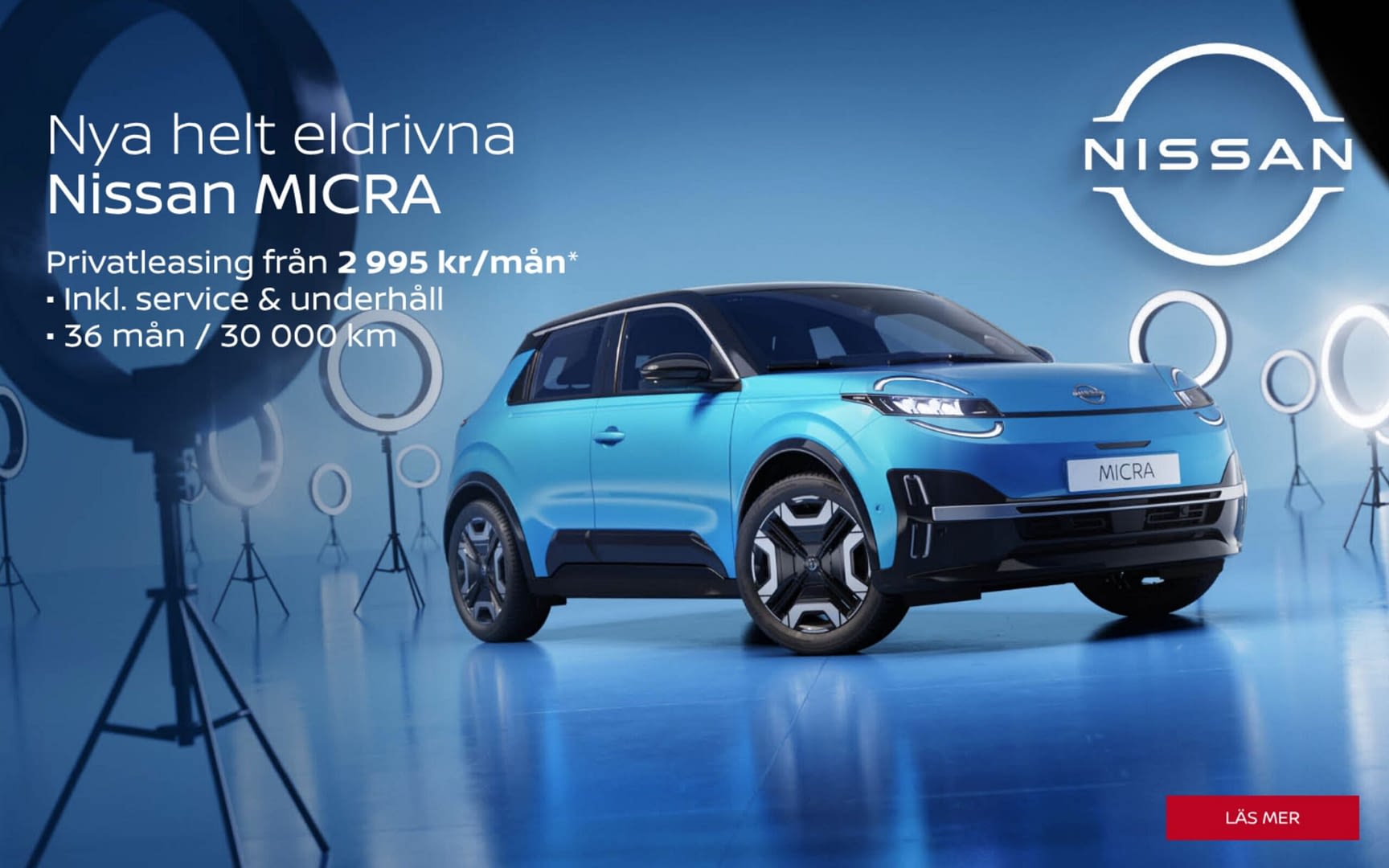 Nissan Micra - Landrins Bil - Privatleasing