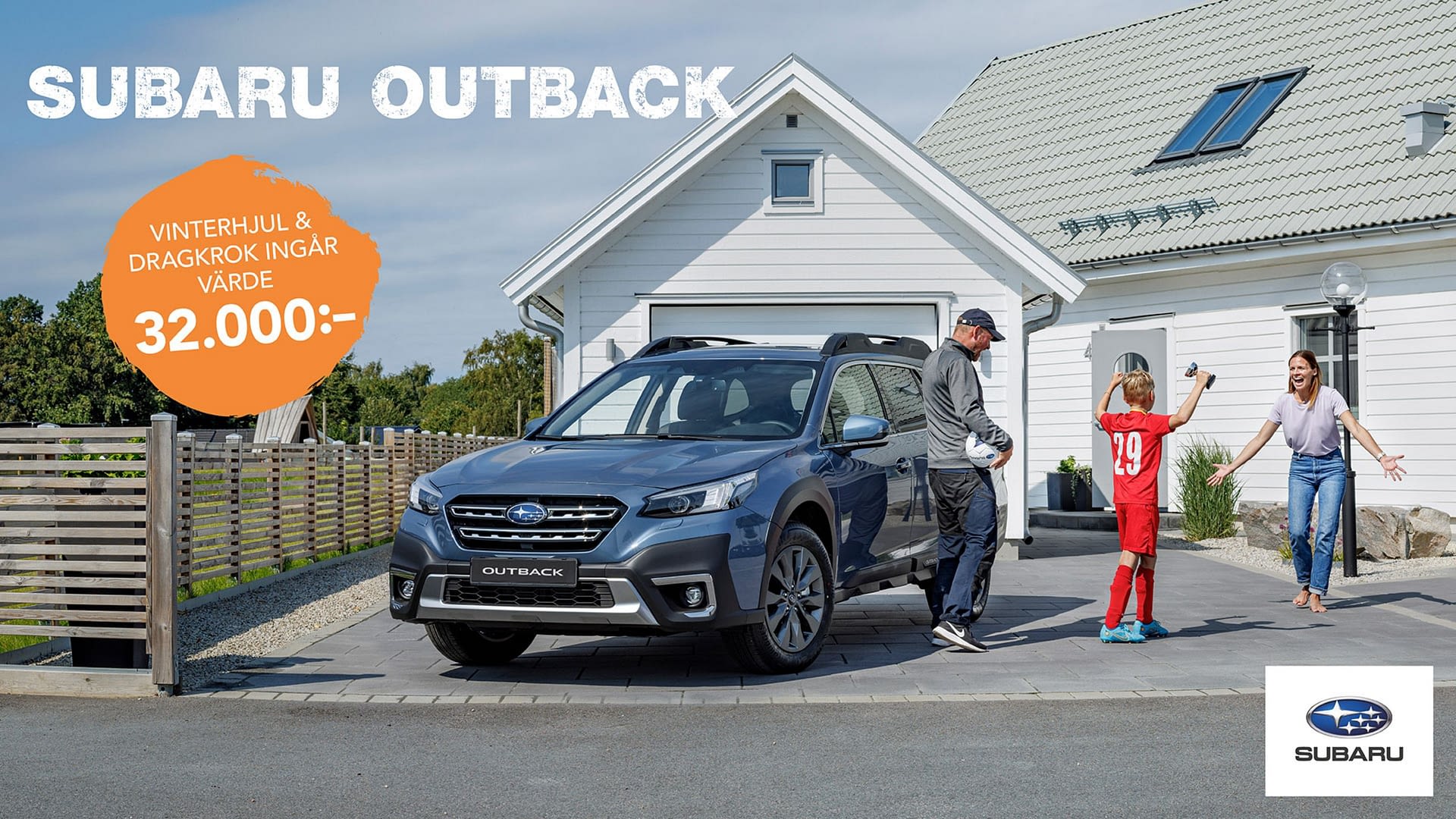 Subaru Outback - Vinterhjul och Dragkrok - Landrins Bil – 1