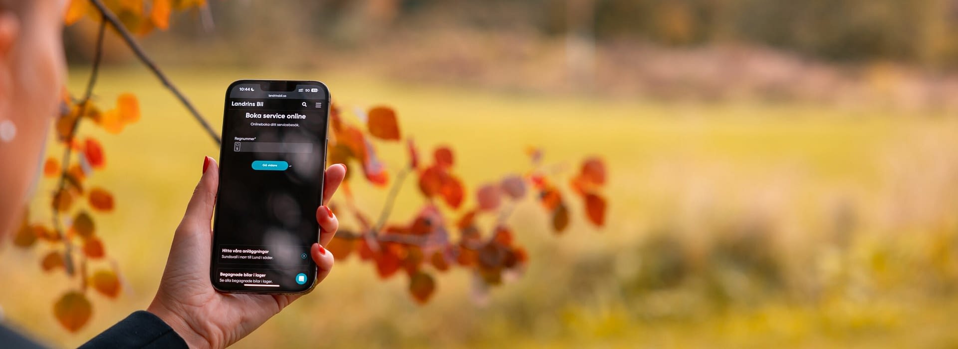 Boka online - Landrins Bil 3