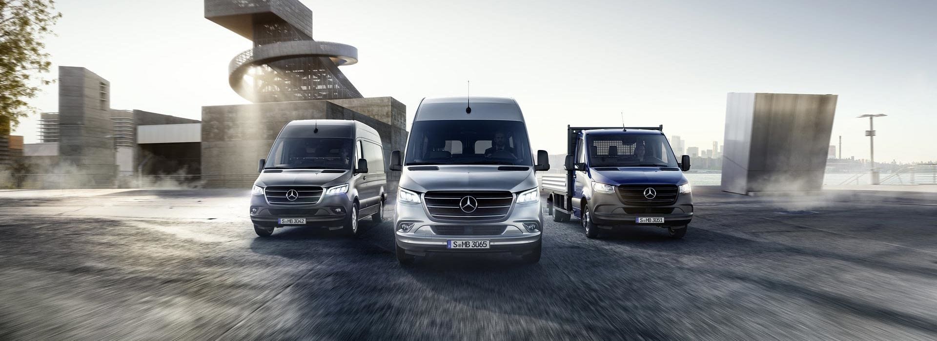 Mercedes-Benz Transportbilar Sprinter Landrins Bil