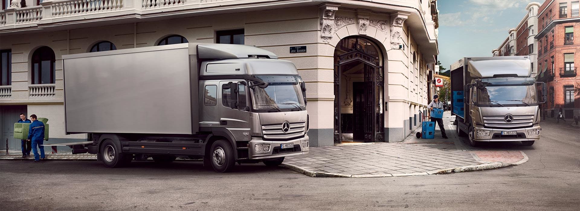 Mercedes-Benz Lastbilar Atego Landrins Bil – 16
