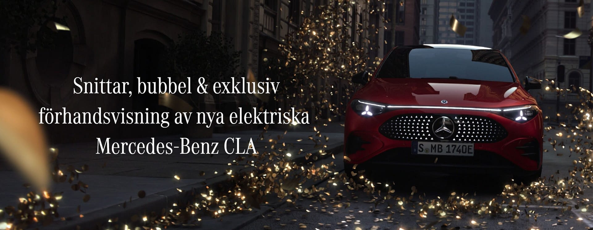 Mercedes CLA Elektrisk förhandsvisning- Landrins Bil Hero – 1