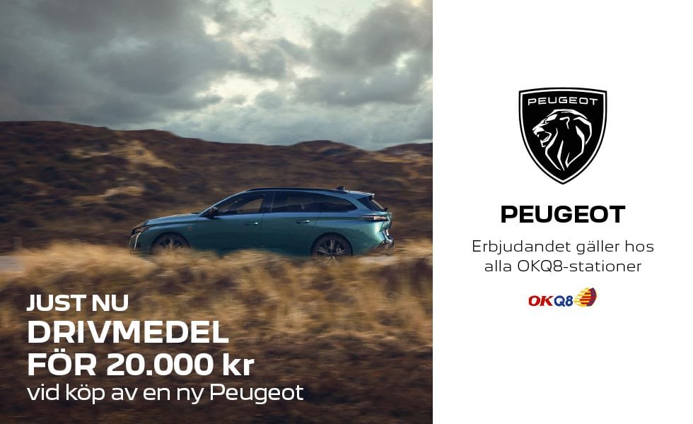 Peugeot - Drivmedel - Kampanj - Landrins Bil – 6