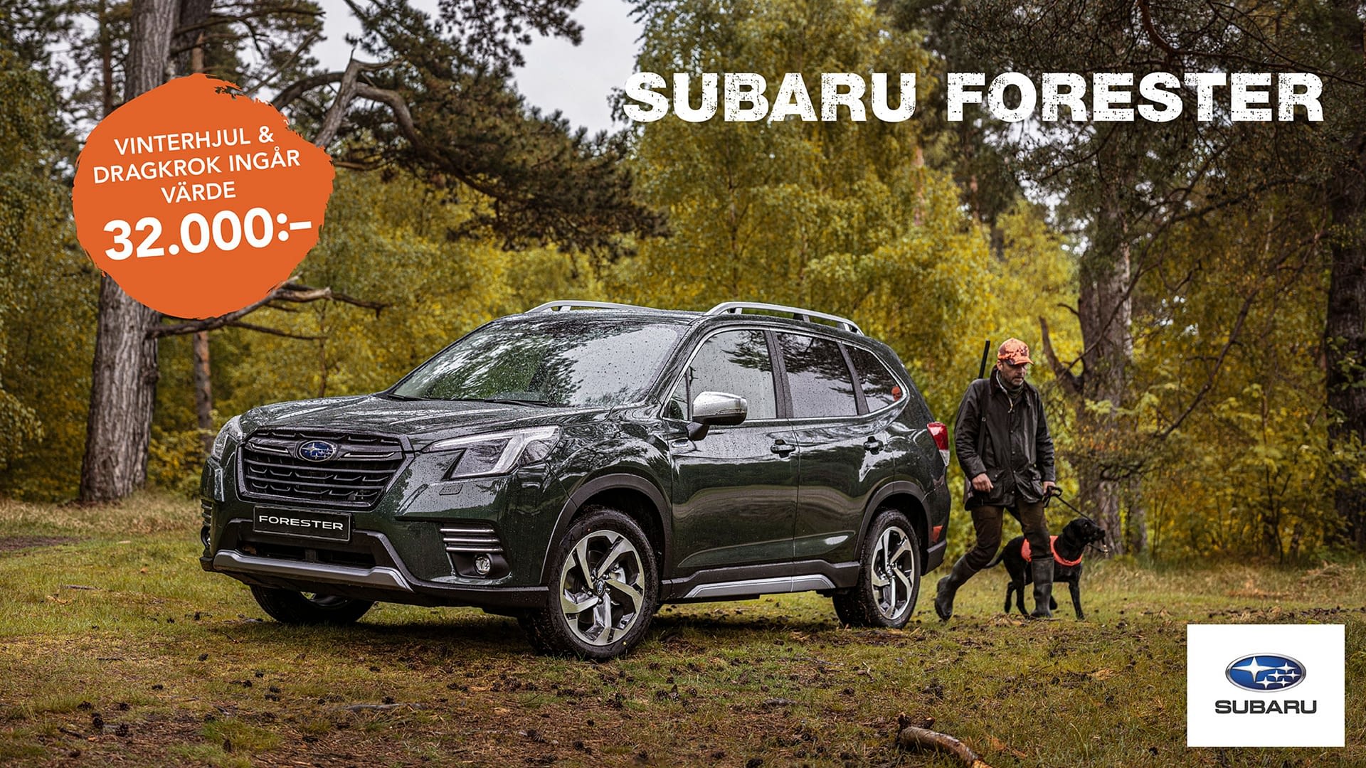 Subaru Forester - Vinterhjul och Dragkrok - Landrins Bil – Höst 2024