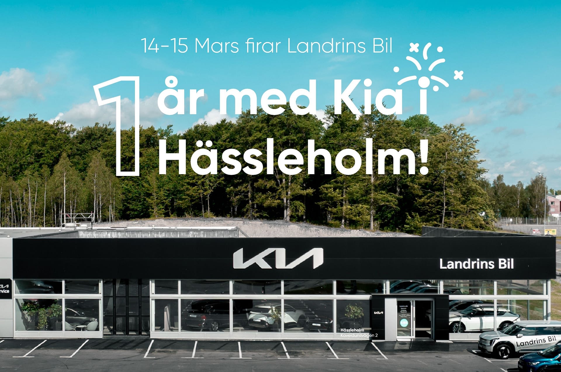 1 års jubileum - Landrins Bil – Webb