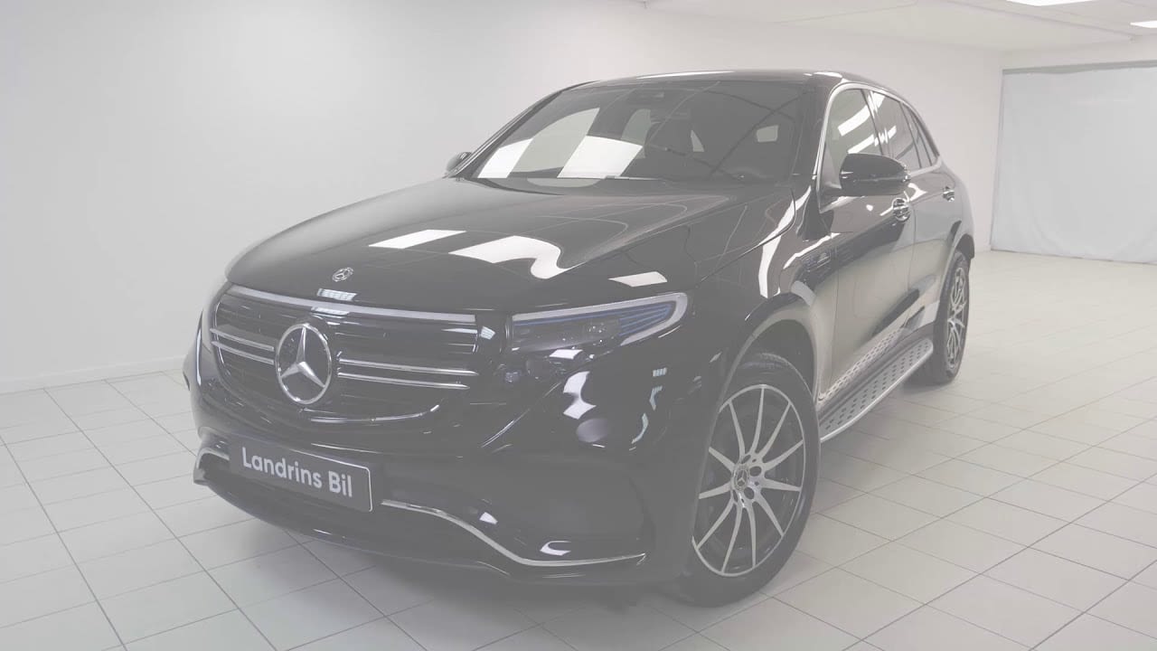 Mercedes-EQ EQC Elbil Youtube Landrins Bil