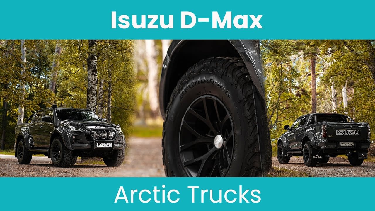 Isuzu D-Max Arctic Trucks - Video - Landrins Bil