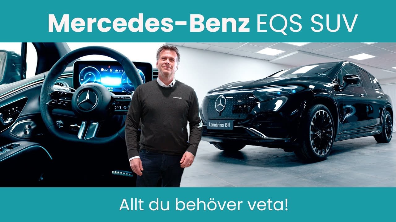 Mercedes-Benz EQS SUV - Video - Landrins Bil