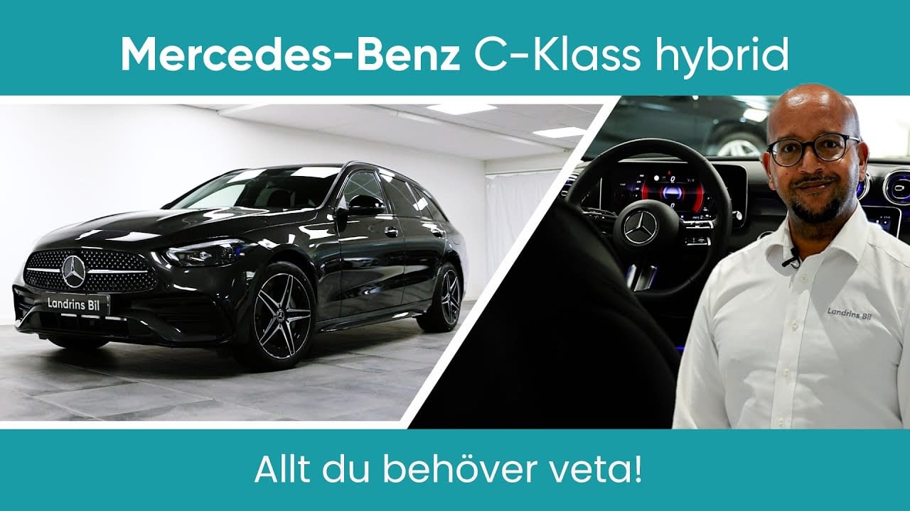 Landrins Bil Video - Mercedes-Benz C-klass Laddhybrid