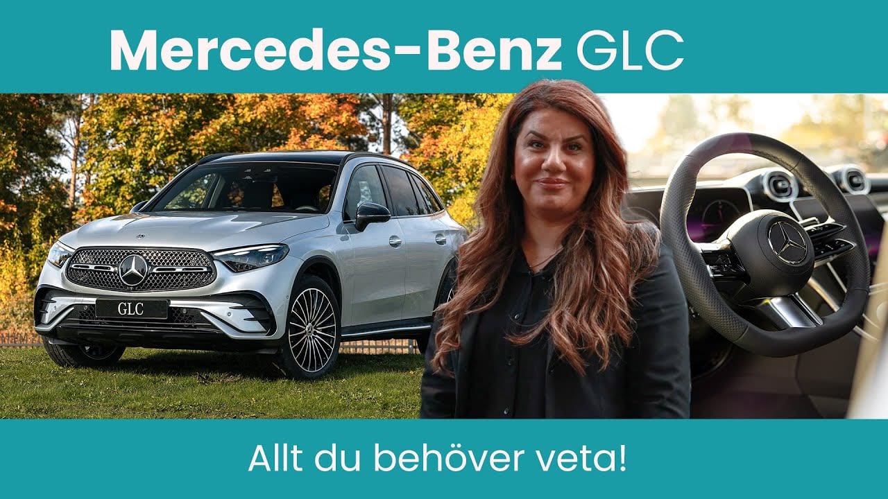 Mercedes Benz GLC SUV Youtube Video Landrins Bil