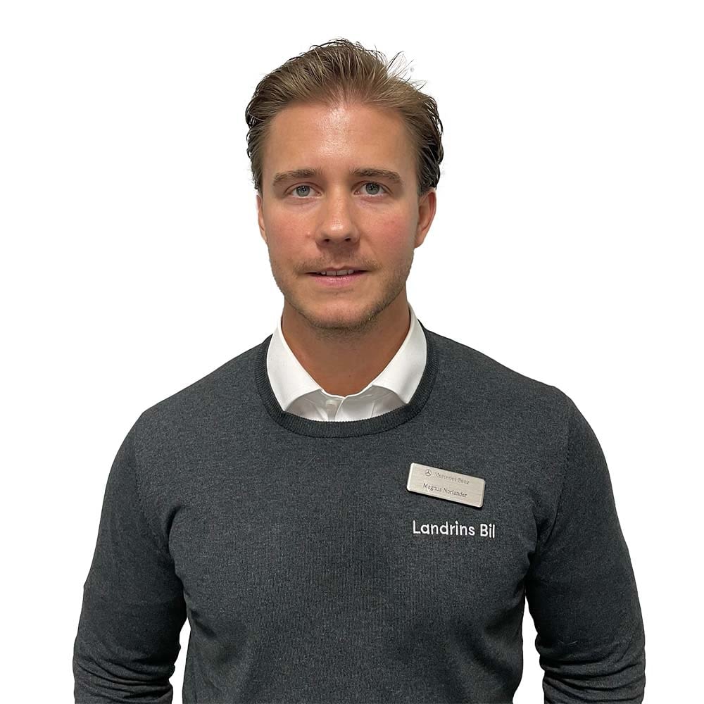 Magnus Norlander - Försäljare - Mercedes Benz - Landrins bil - Sundsvall